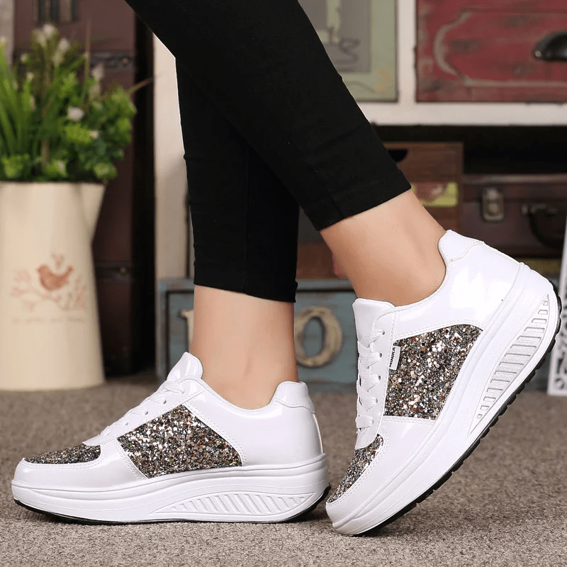 Monabella™ | Komfortable Pailletten Schuhe