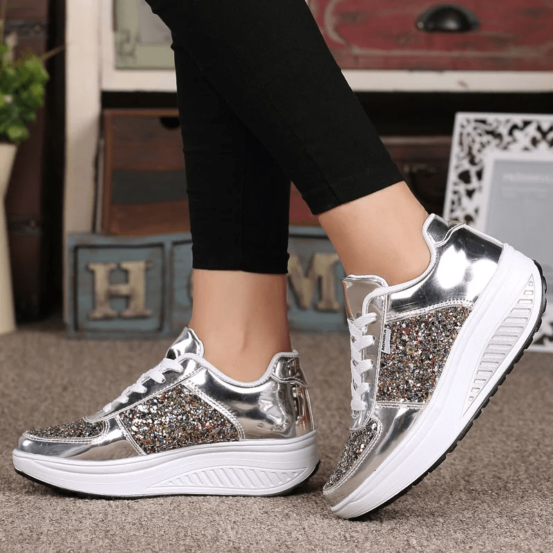 Monabella™ | Komfortable Pailletten Schuhe