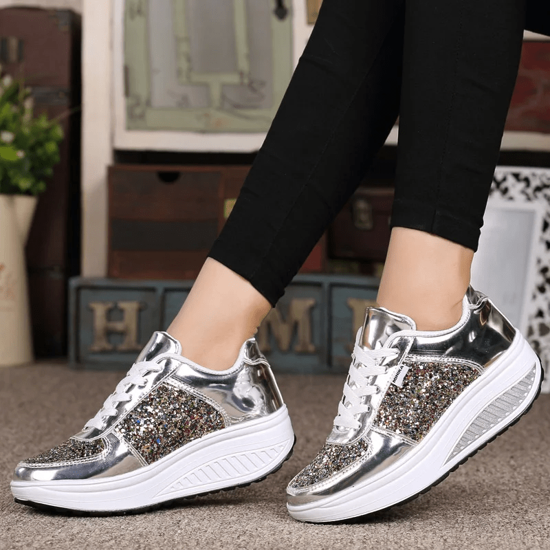 Monabella™ | Komfortable Pailletten Schuhe