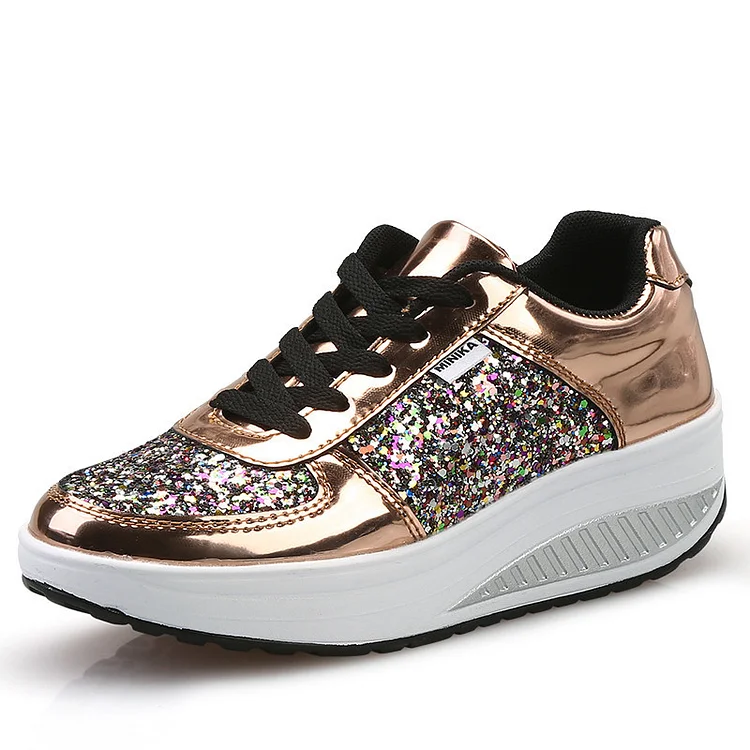 Monabella™ | Komfortable Pailletten Schuhe