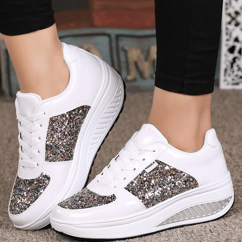 Monabella™ | Komfortable Pailletten Schuhe