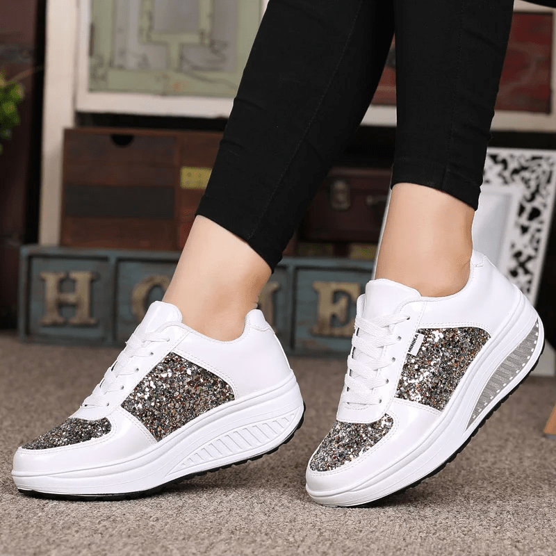 Monabella™ | Komfortable Pailletten Schuhe
