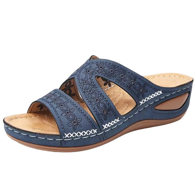 Bequeme & Ergonomische Damen Keilsandalen