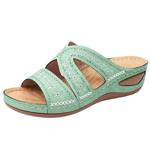Bequeme & Ergonomische Damen Keilsandalen