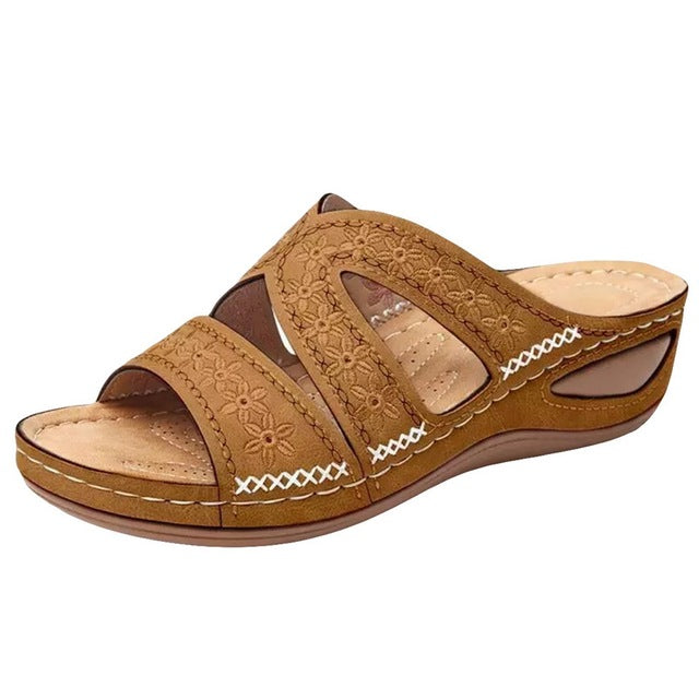 Bequeme & Ergonomische Damen Keilsandalen