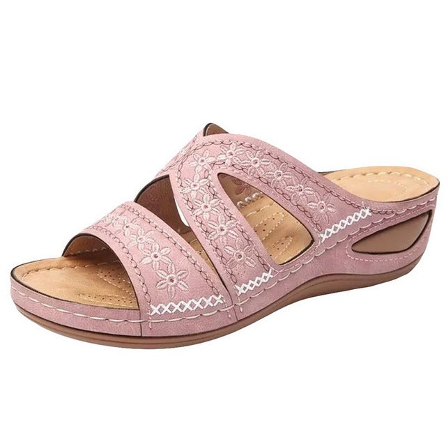 Bequeme & Ergonomische Damen Keilsandalen