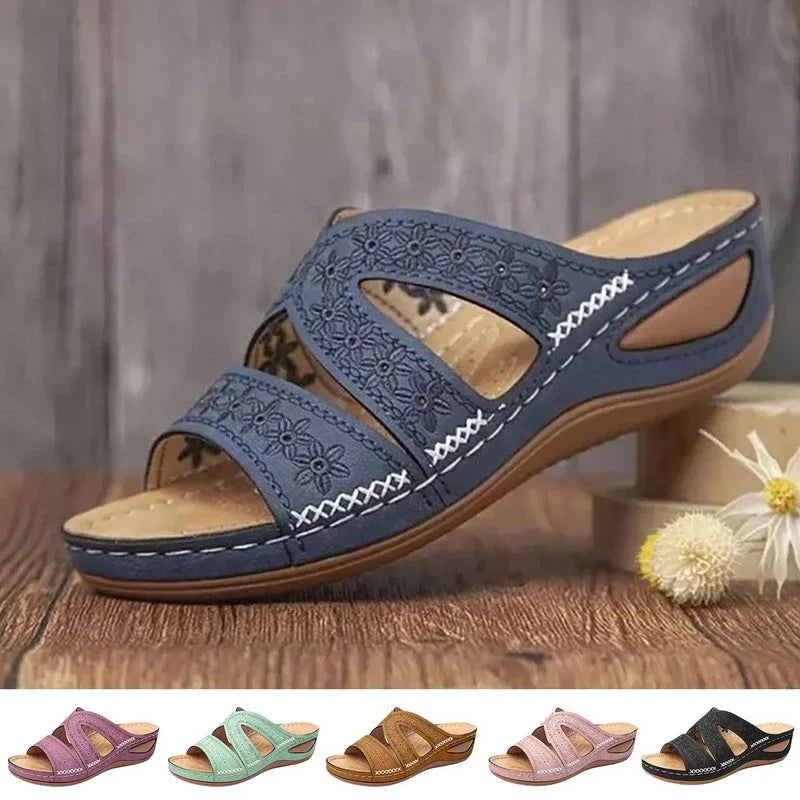 Bequeme & Ergonomische Damen Keilsandalen