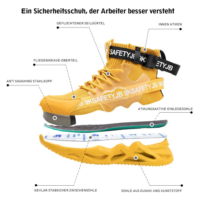Widerstandsfähige Arbeits- und Sicherheitsschuhe