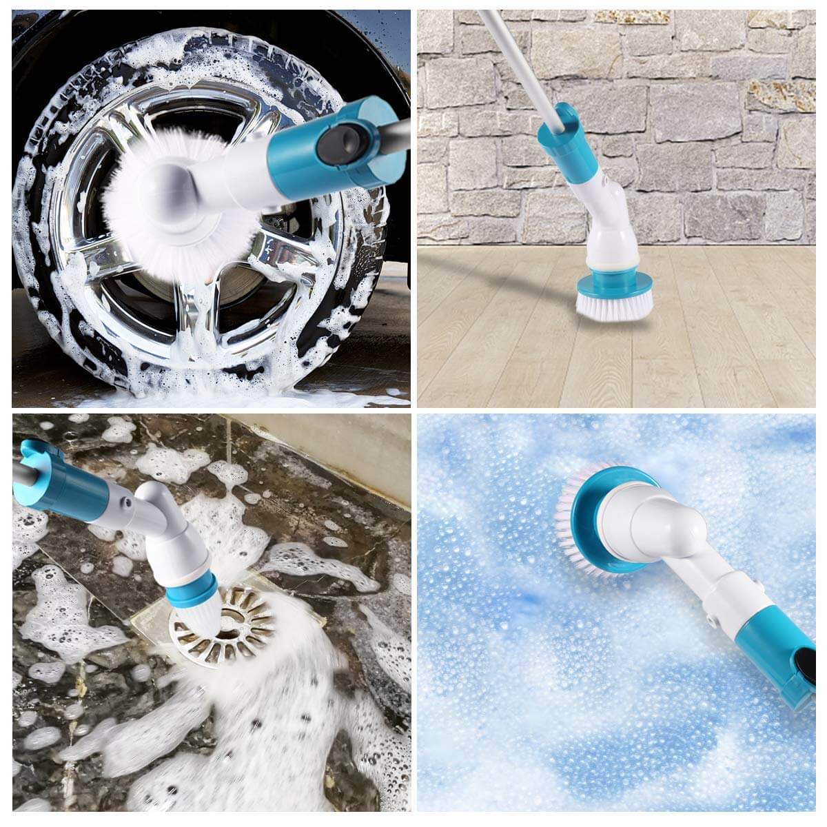 Scrub Pro - Kabellose Reinigungsbürste