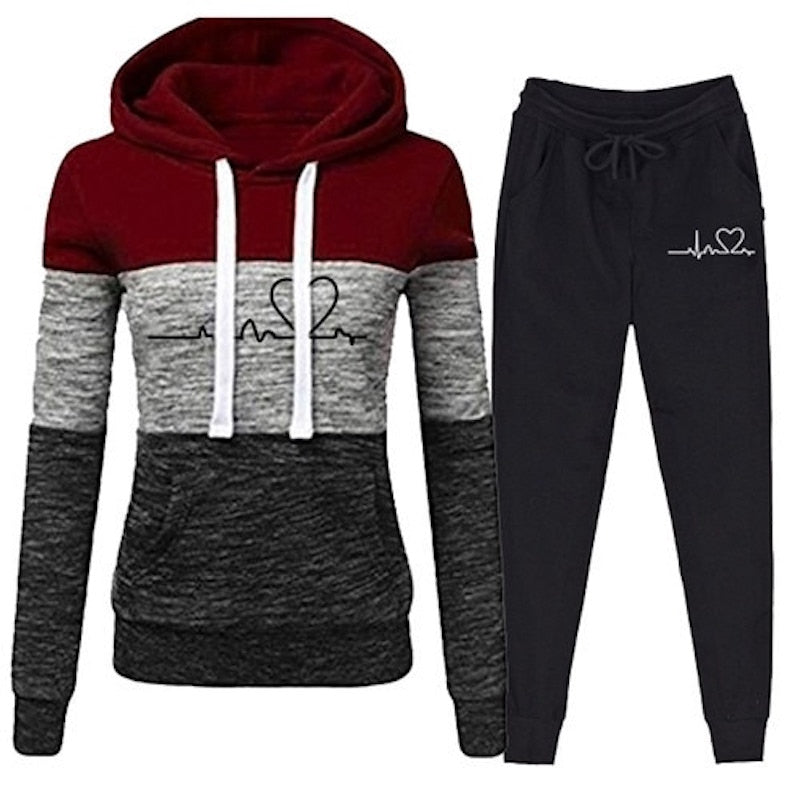 Heartbeat - Bequemer und warmer Jogginganzug