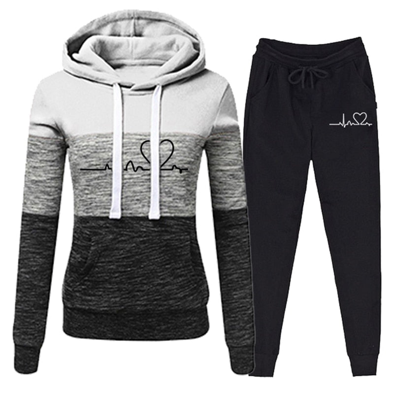 Heartbeat - Bequemer und warmer Jogginganzug
