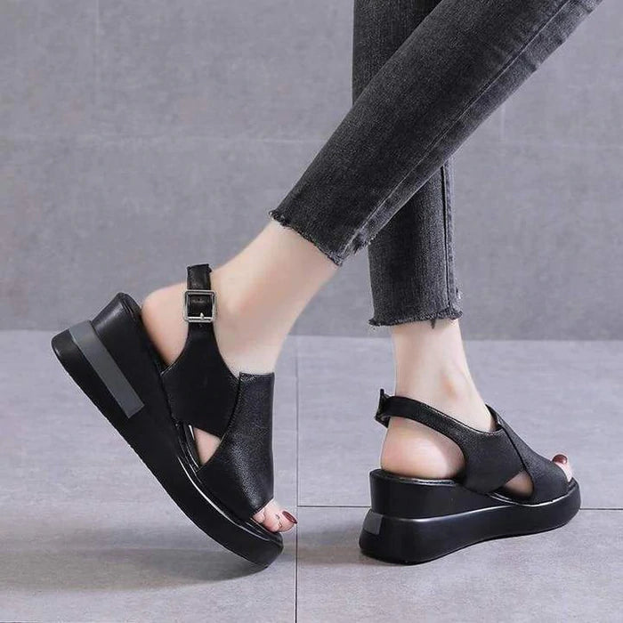 Comfy Walk™  - Orthopädische Leder Sandalen
