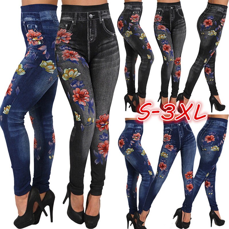 Flora - Bequeme und elastische Jeans Leggings