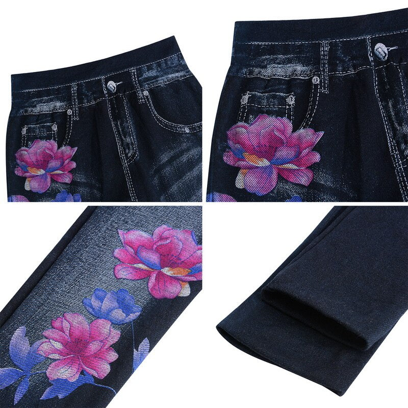Flora - Bequeme und elastische Jeans Leggings
