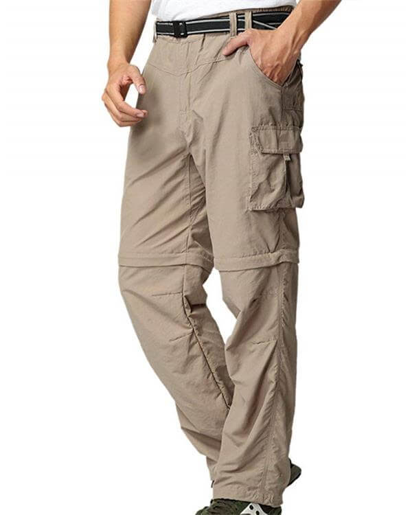 ZipOff™ - Strapazierfähige & wasserabweisende Herren Wanderhose