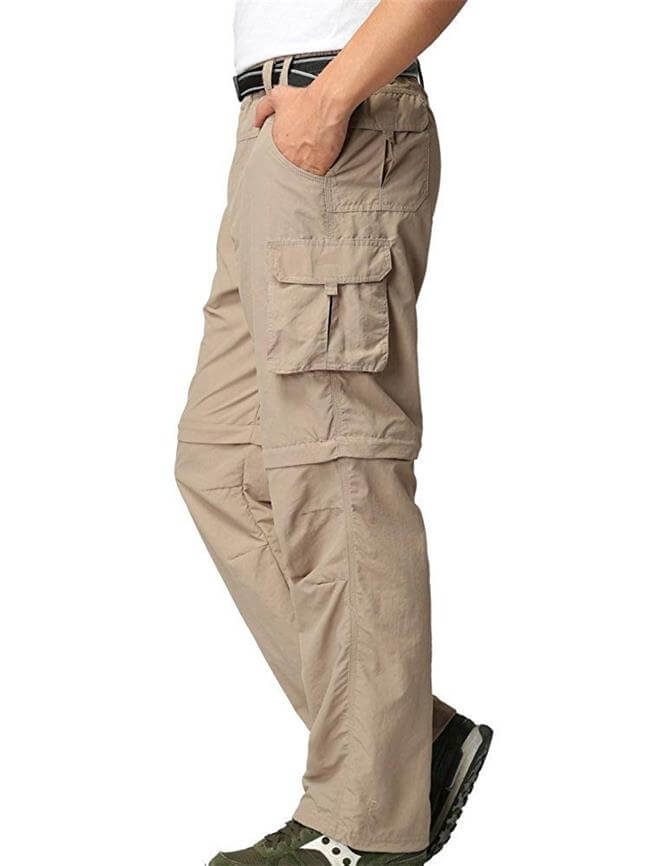 ZipOff™ - Strapazierfähige & wasserabweisende Herren Wanderhose