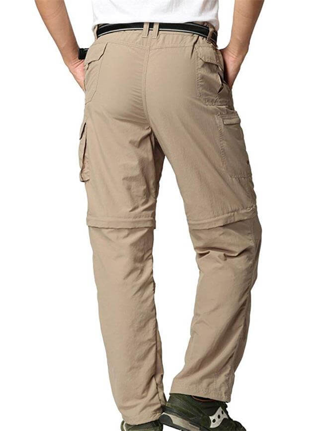 ZipOff™ - Strapazierfähige & wasserabweisende Herren Wanderhose