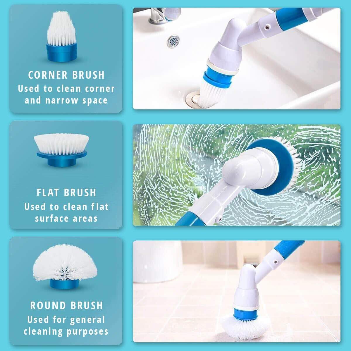 Scrub Pro - Kabellose Reinigungsbürste