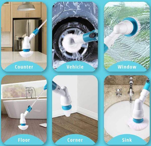 Scrub Pro - Kabellose Reinigungsbürste