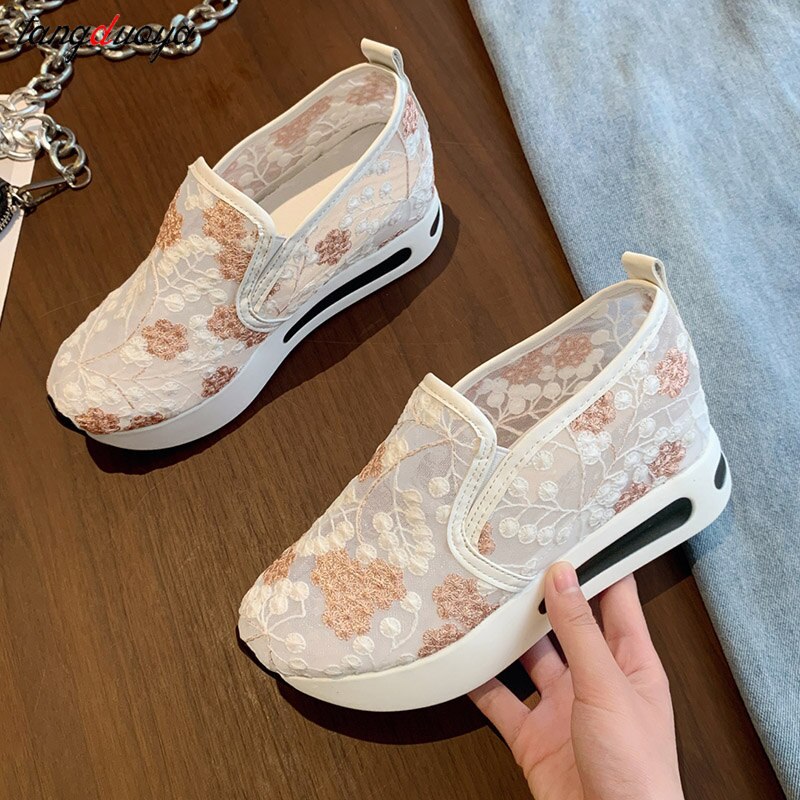Georgia - Ergonomische Plateau Turnschuhe