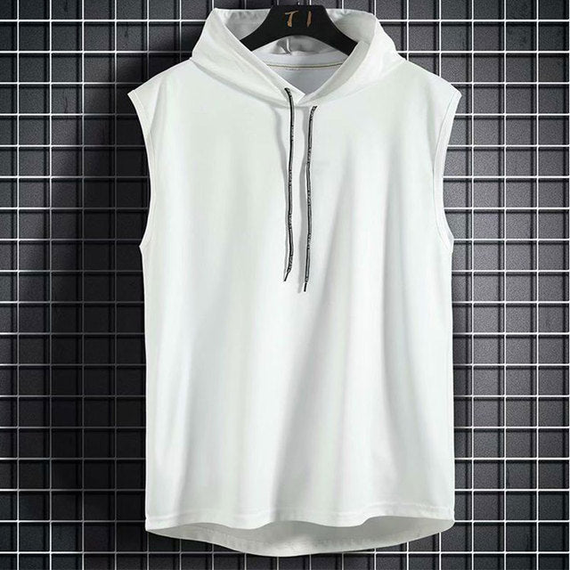 ARNE - Ärmelloses Sweatshirt mit Kapuze