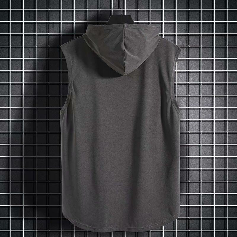 ARNE - Ärmelloses Sweatshirt mit Kapuze