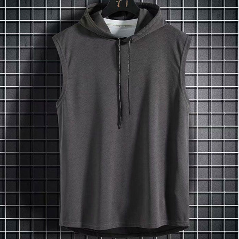 ARNE - Ärmelloses Sweatshirt mit Kapuze