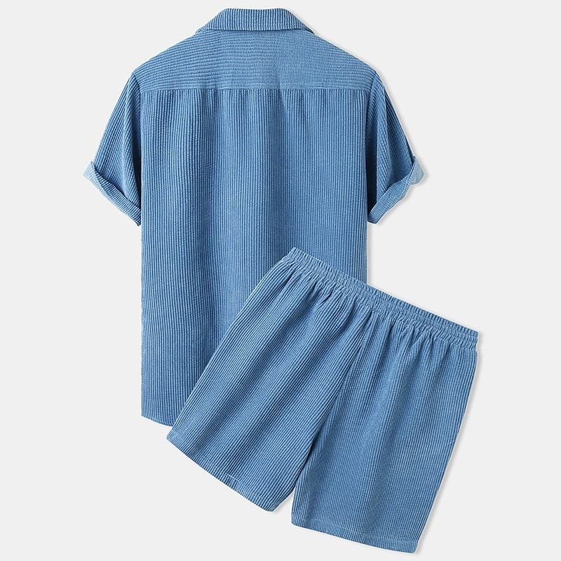 Pedro - Cord-Set für Männer (Oberteil + Hose)