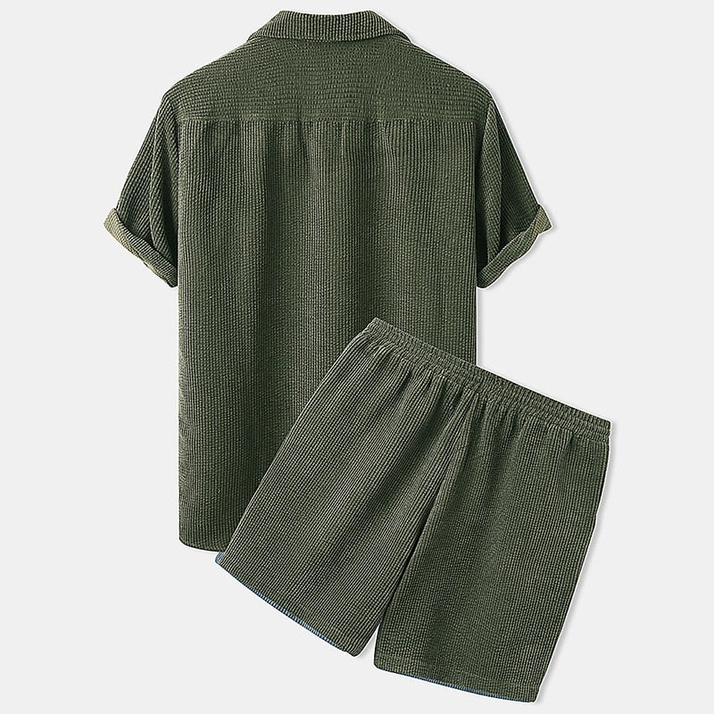 Pedro - Cord-Set für Männer (Oberteil + Hose)