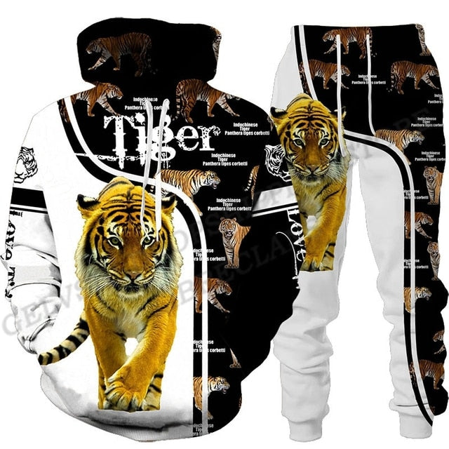 Tiger Mission - Kuscheliger und warmer Jogginganzug