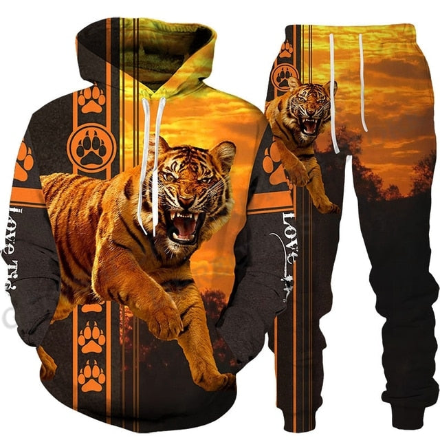 Tiger Mission - Kuscheliger und warmer Jogginganzug