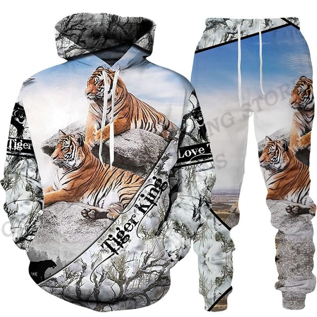 Tiger Mission - Kuscheliger und warmer Jogginganzug
