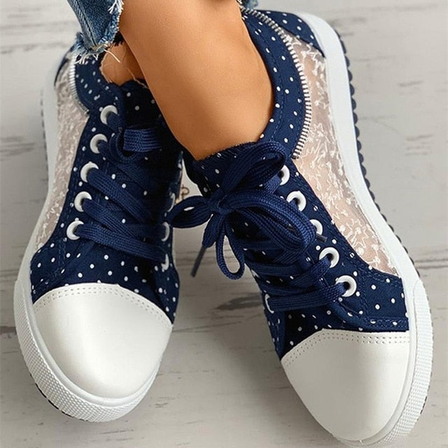 Hannah - Modische Plateau-Sneakers für Frauen