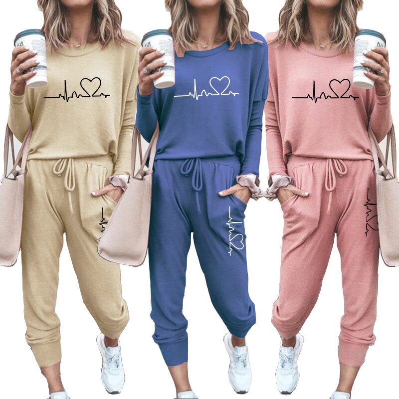 Heartbeat - Bequemer und Warmer Jumpsuit