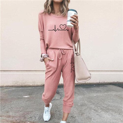 Heartbeat - Bequemer und Warmer Jumpsuit