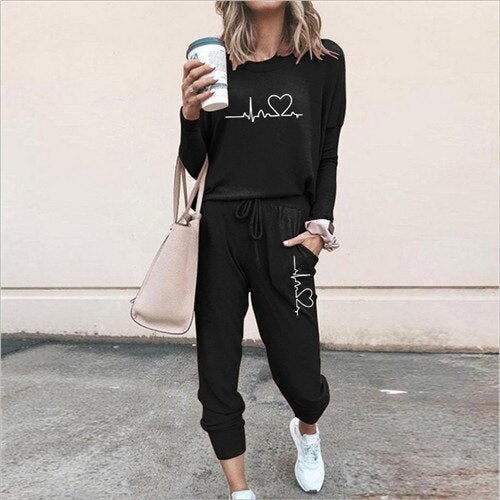 Heartbeat - Bequemer und Warmer Jumpsuit