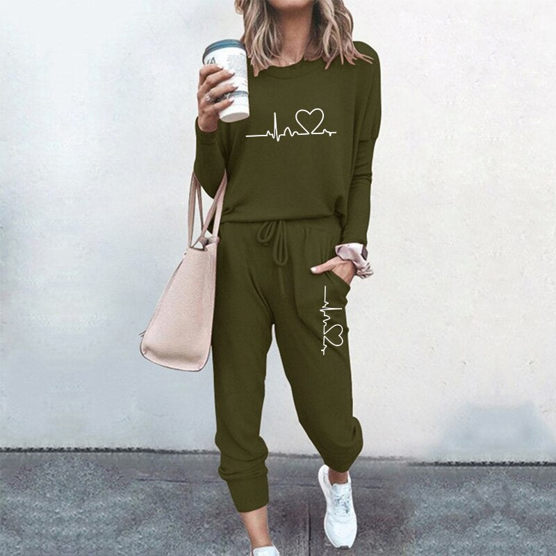 Heartbeat - Bequemer und Warmer Jumpsuit