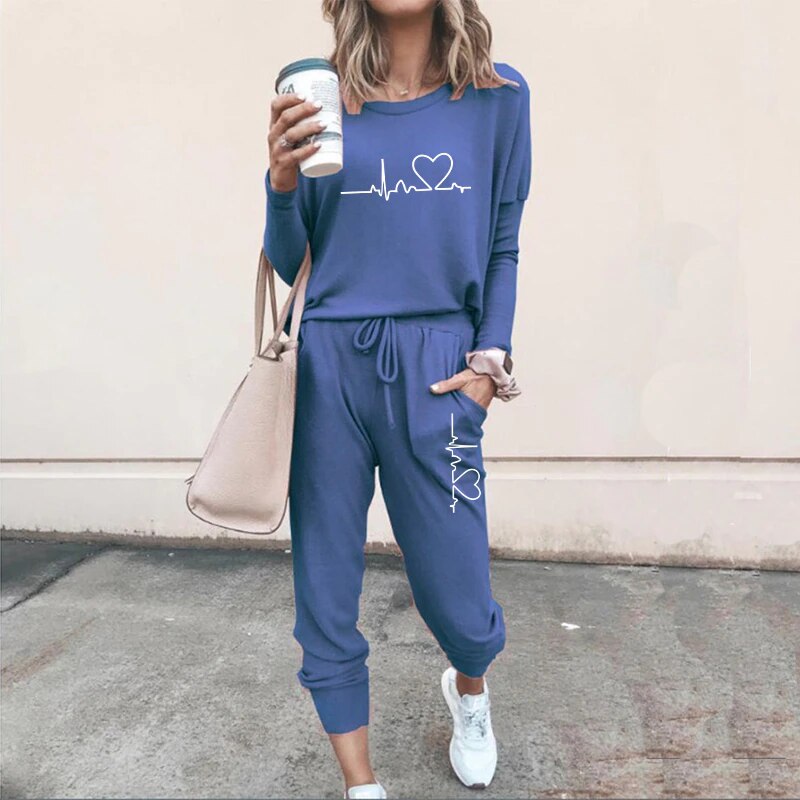 Heartbeat - Bequemer und Warmer Jumpsuit