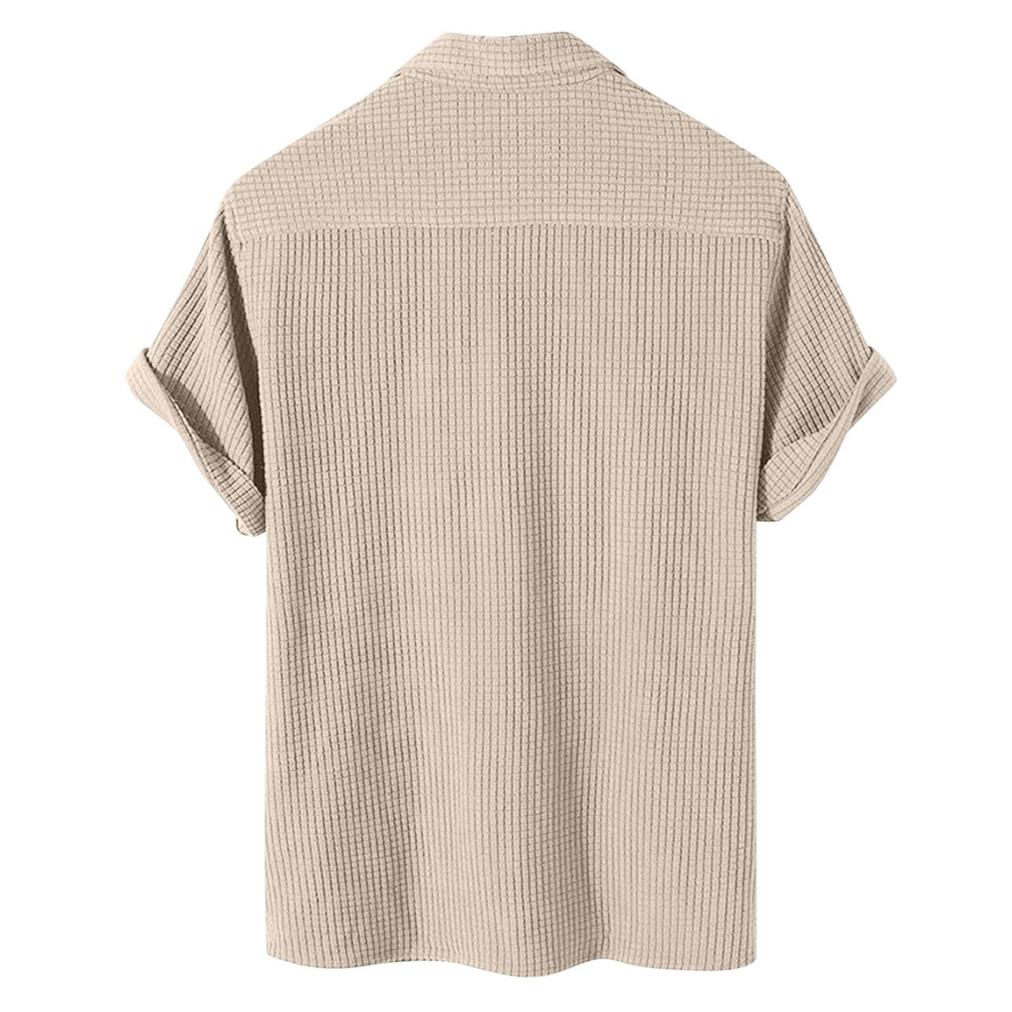 Herren T-Shirt mit Waffelmuster (2+1 GRATIS)
