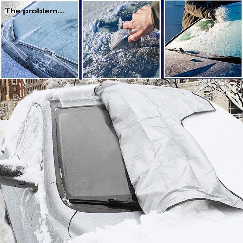 Premium Magnetischer Scheibenschutz gegen Schnee