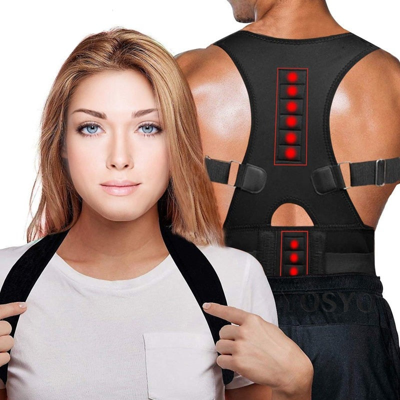 Haltungskorrektur und Rückenbandage