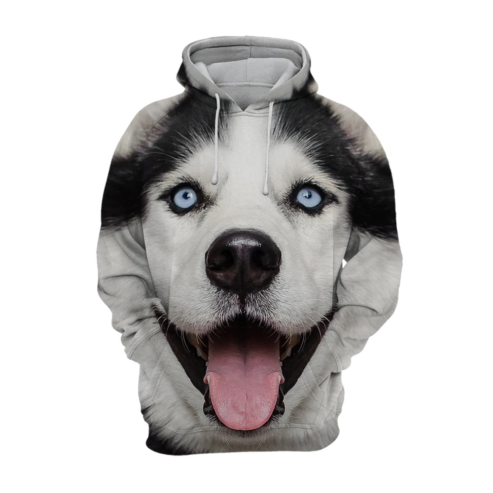 DogFace - Komfortabler Hunde Kapuzenpullover
