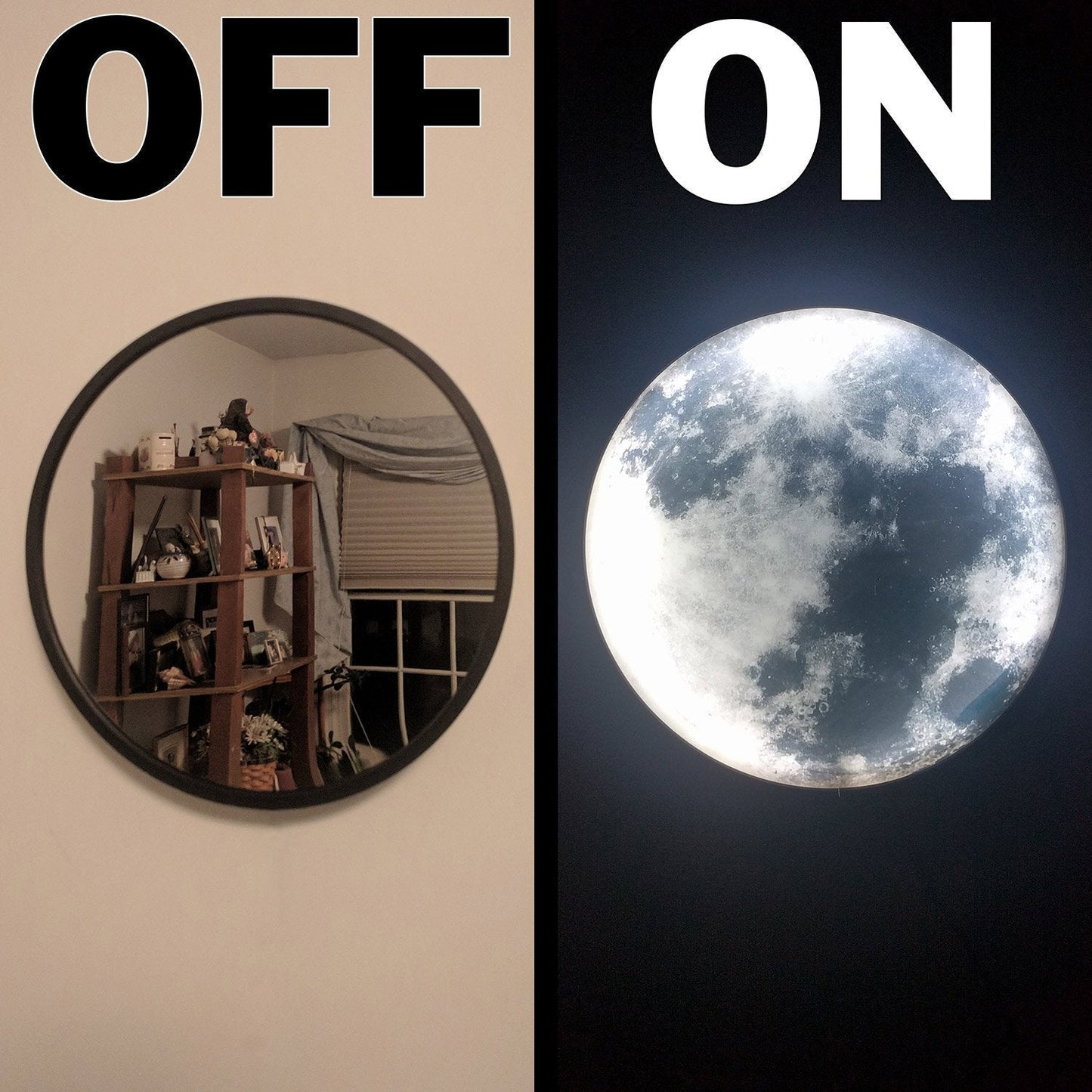 Moonlight - Wunderschöner Mond-Spiegel