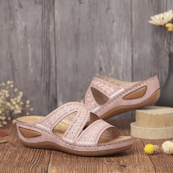 Bequeme & Ergonomische Damen Keilsandalen