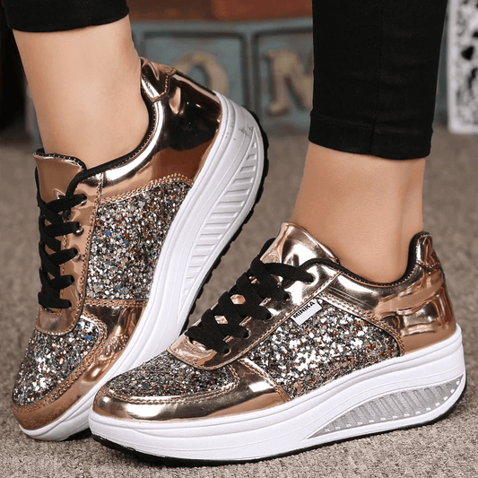 Monabella™ | Komfortable Pailletten Schuhe