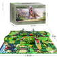 DinoLand™ - Eisenbahnschienen-Set mit Spielmatte