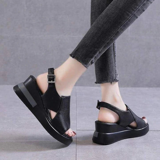 Comfy Walk™  - Orthopädische Leder Sandalen