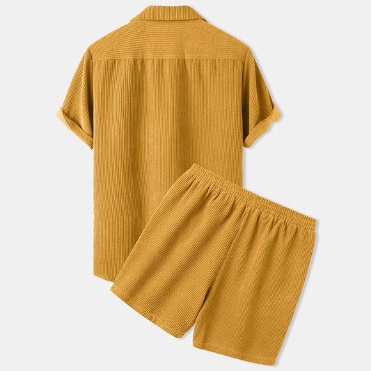 Pedro - Cord-Set für Männer (Oberteil + Hose)