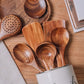 Hochwertiges Küchen-Utensilien Set aus Holz