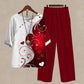 Brigitte - Komfortables Sommer Set (Hose + Oberteil)